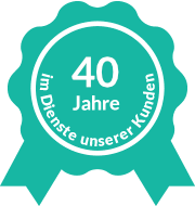 40 Jahre im Dienste unserer Kunden